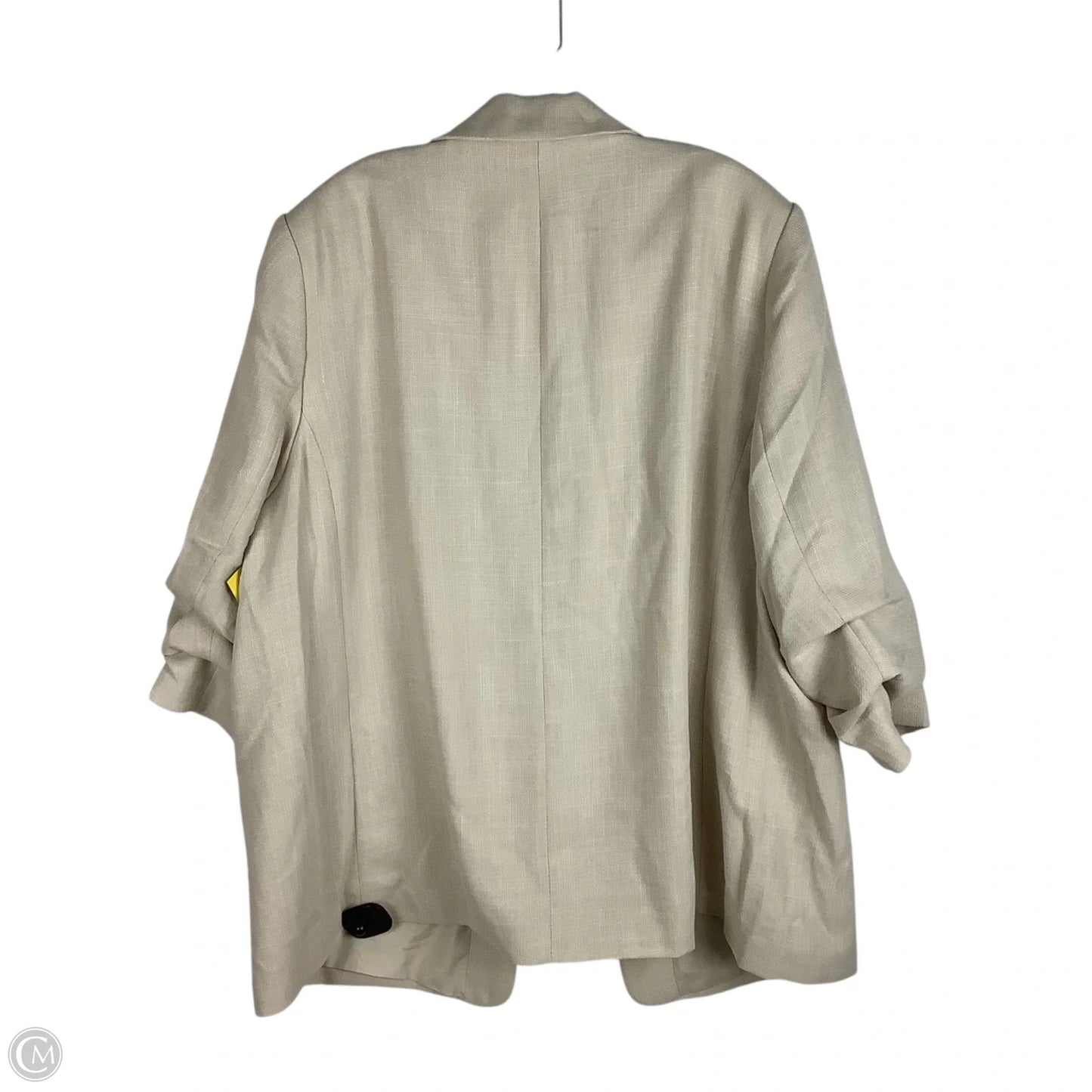 Blazer By H&m In Cream, Size: Xxl