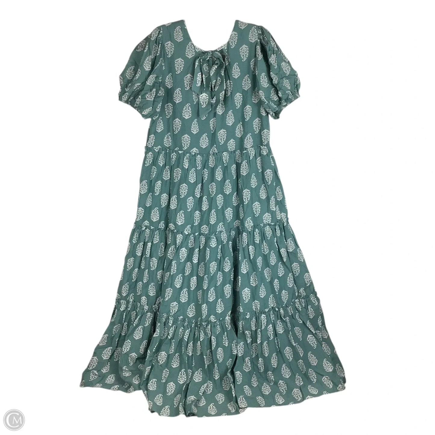 Dress Casual Maxi By Lucky Brand In Teal, Size: M