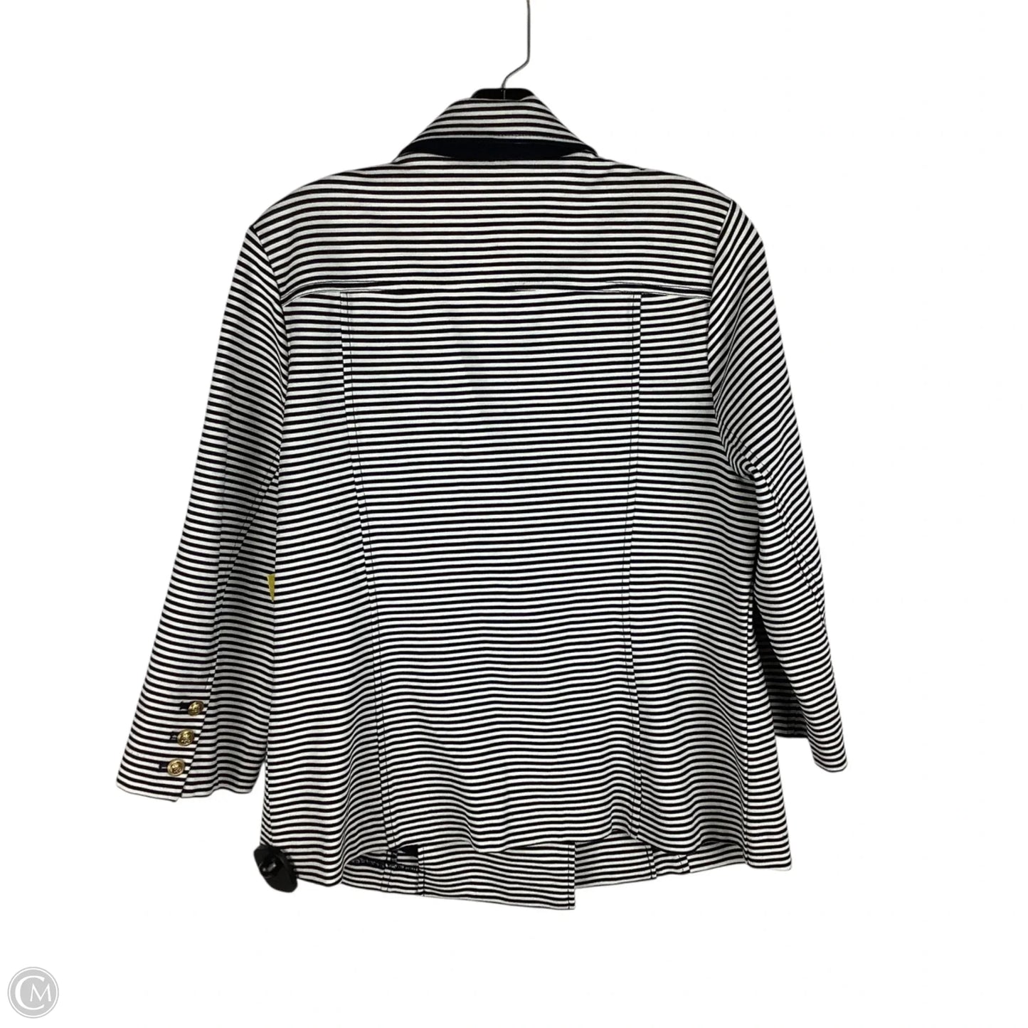 Blazer By Cabi In Striped Pattern, Size: L