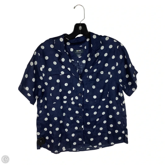 Top Short Sleeve By Maeve In Navy, Size: Xs