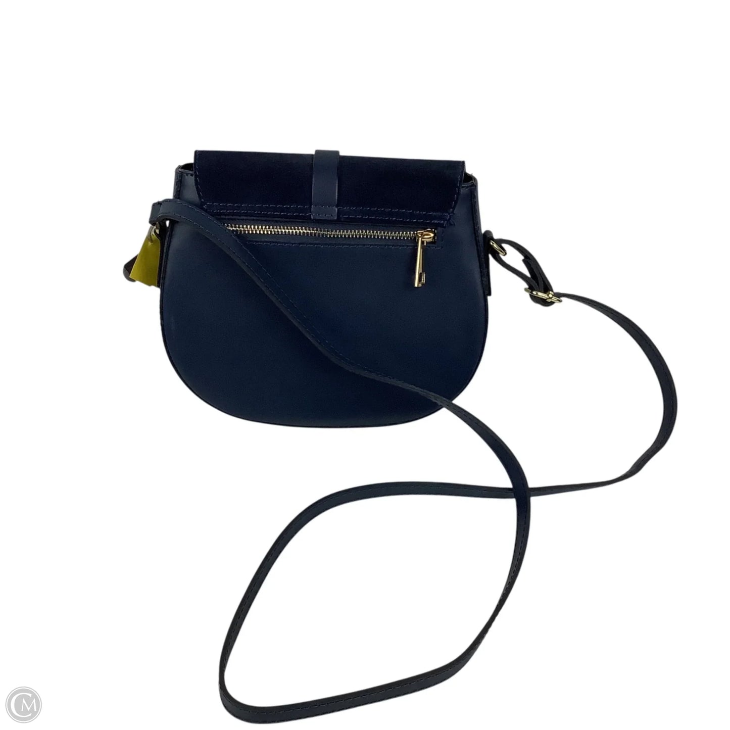 Crossbody Leather By Clothes Mentor, Size: Medium