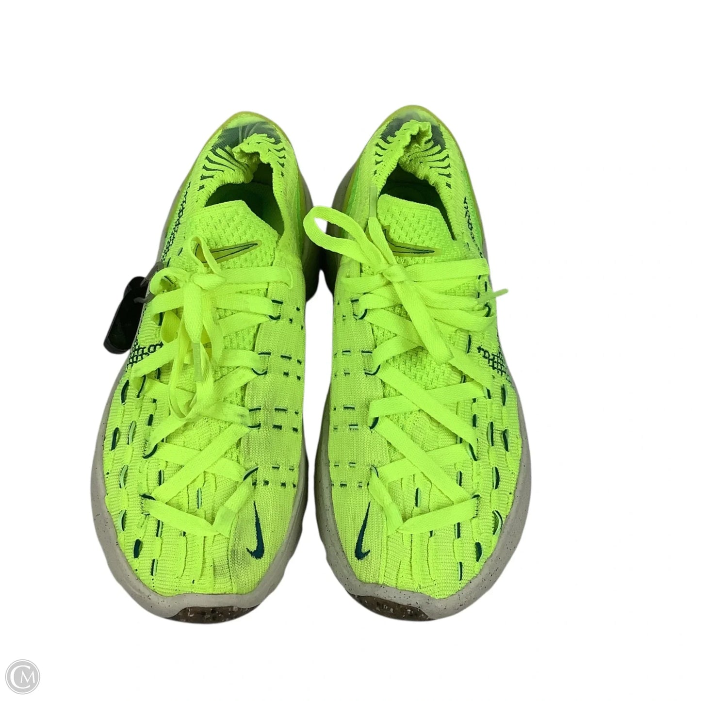 Shoes Athletic By Nike In Yellow, Size: 8