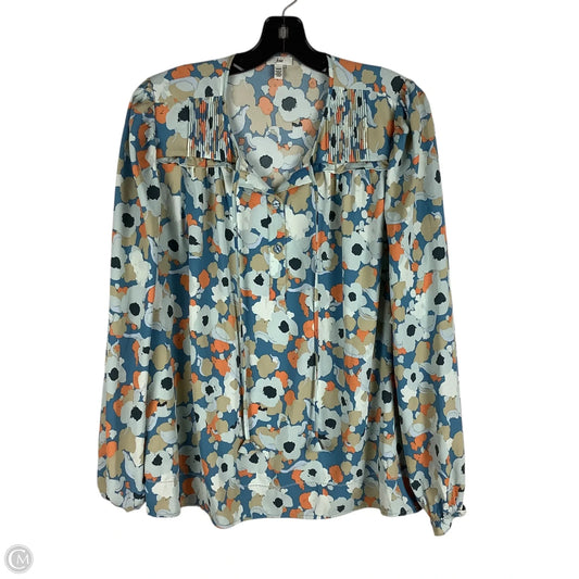 Top Long Sleeve By Joie In Blue, Size: M