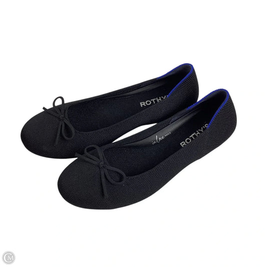 Shoes Flats By Rothys In Black, Size: 7