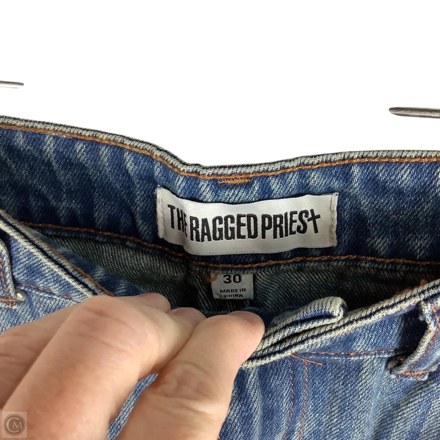 Jeans Flared By Free People In Blue Denim, Size: 8 (30)