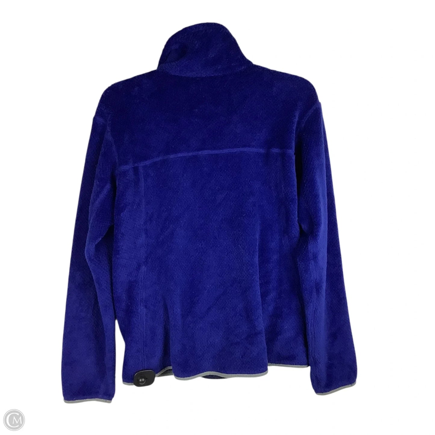Jacket Fleece By Patagonia In Blue, Size: M