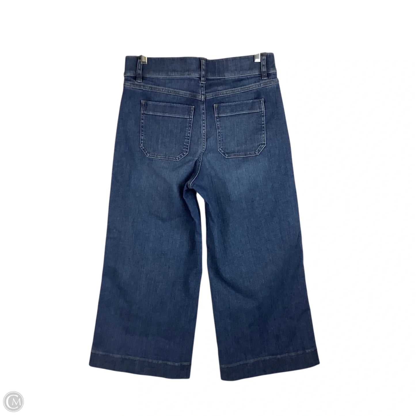 Jeans Wide Leg By Spanx In Blue Denim, Size: M