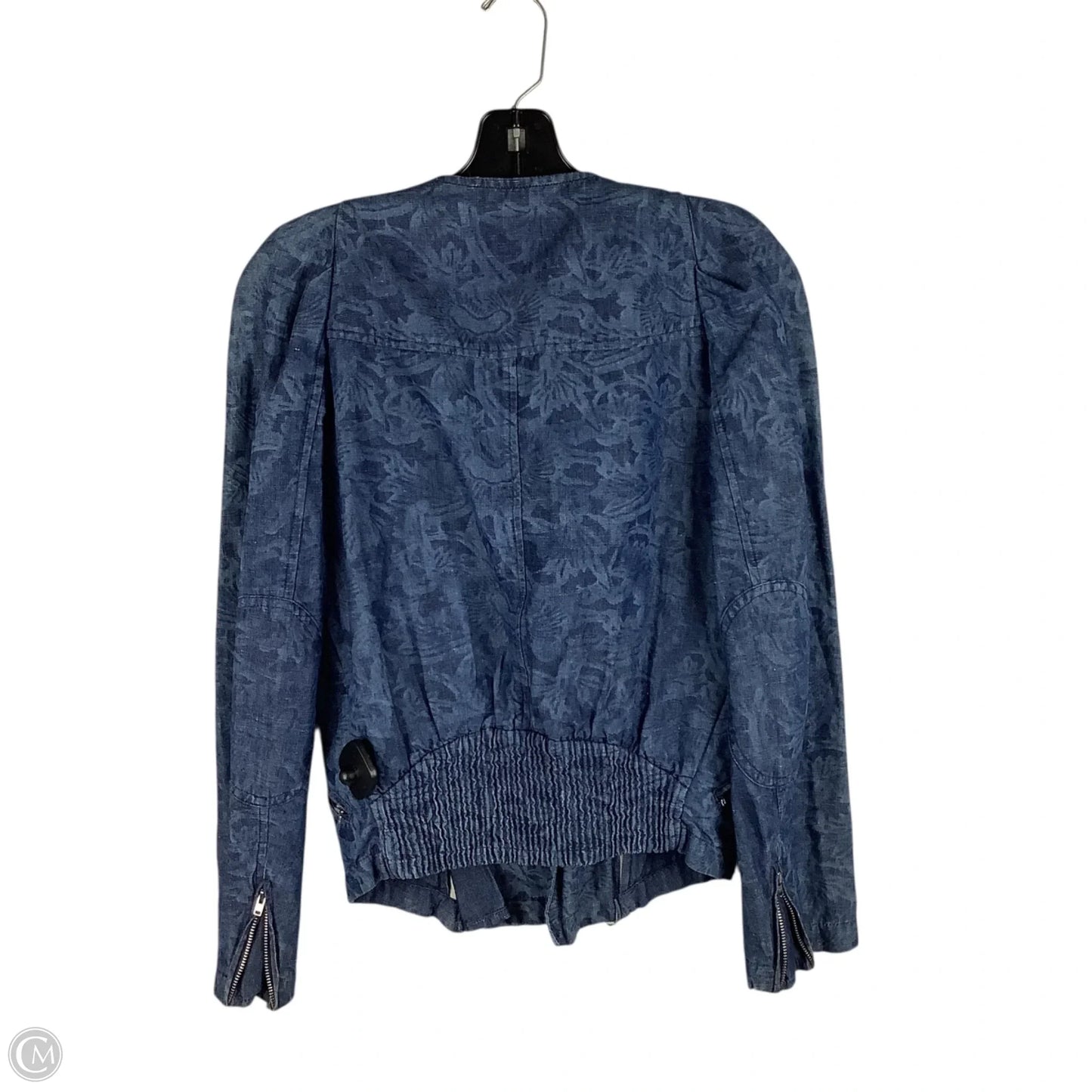 Jacket Designer By Isabel Marant In Blue Denim, Size: Est. M (38)