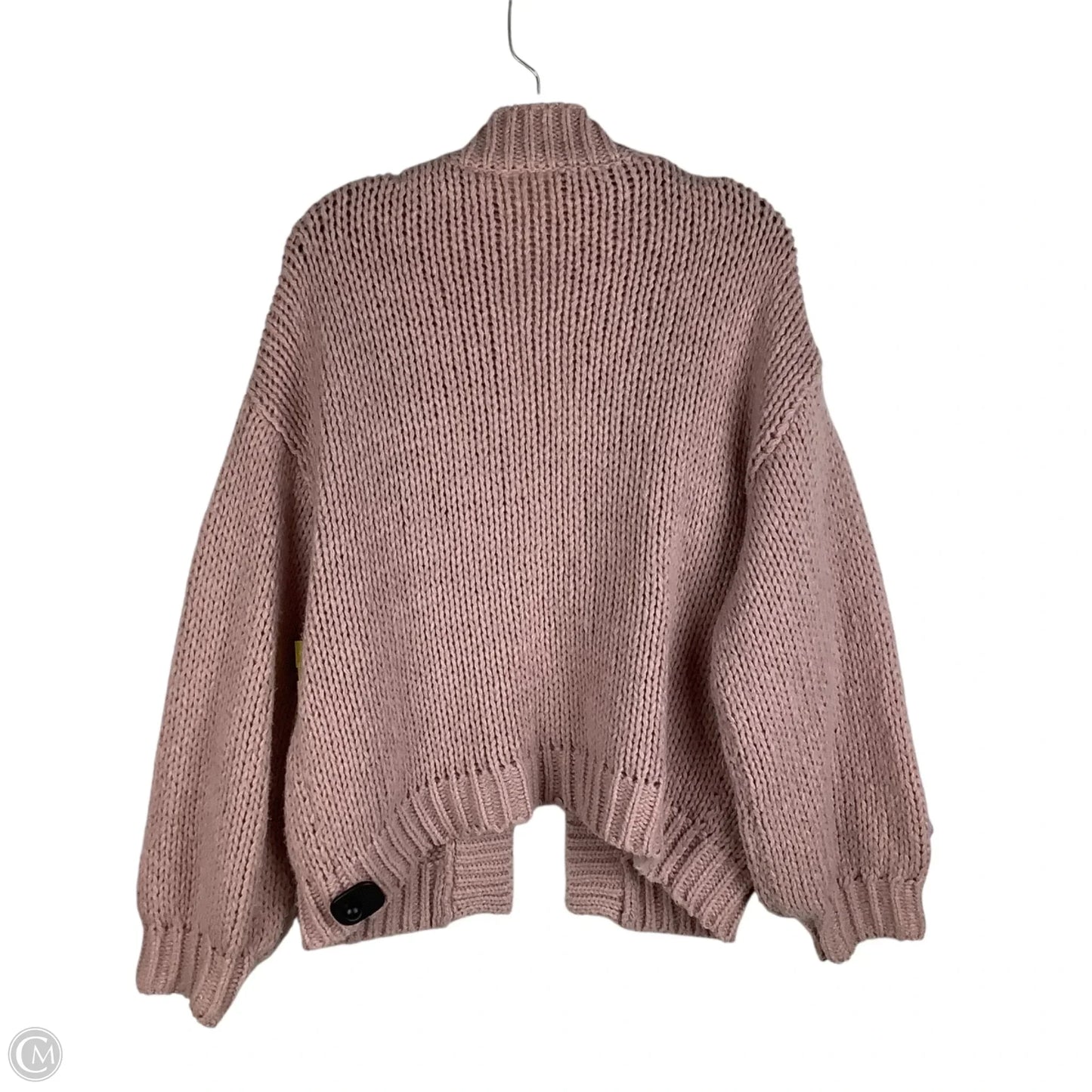 Sweater Cardigan By Maeve In Pink, Size: Osfm