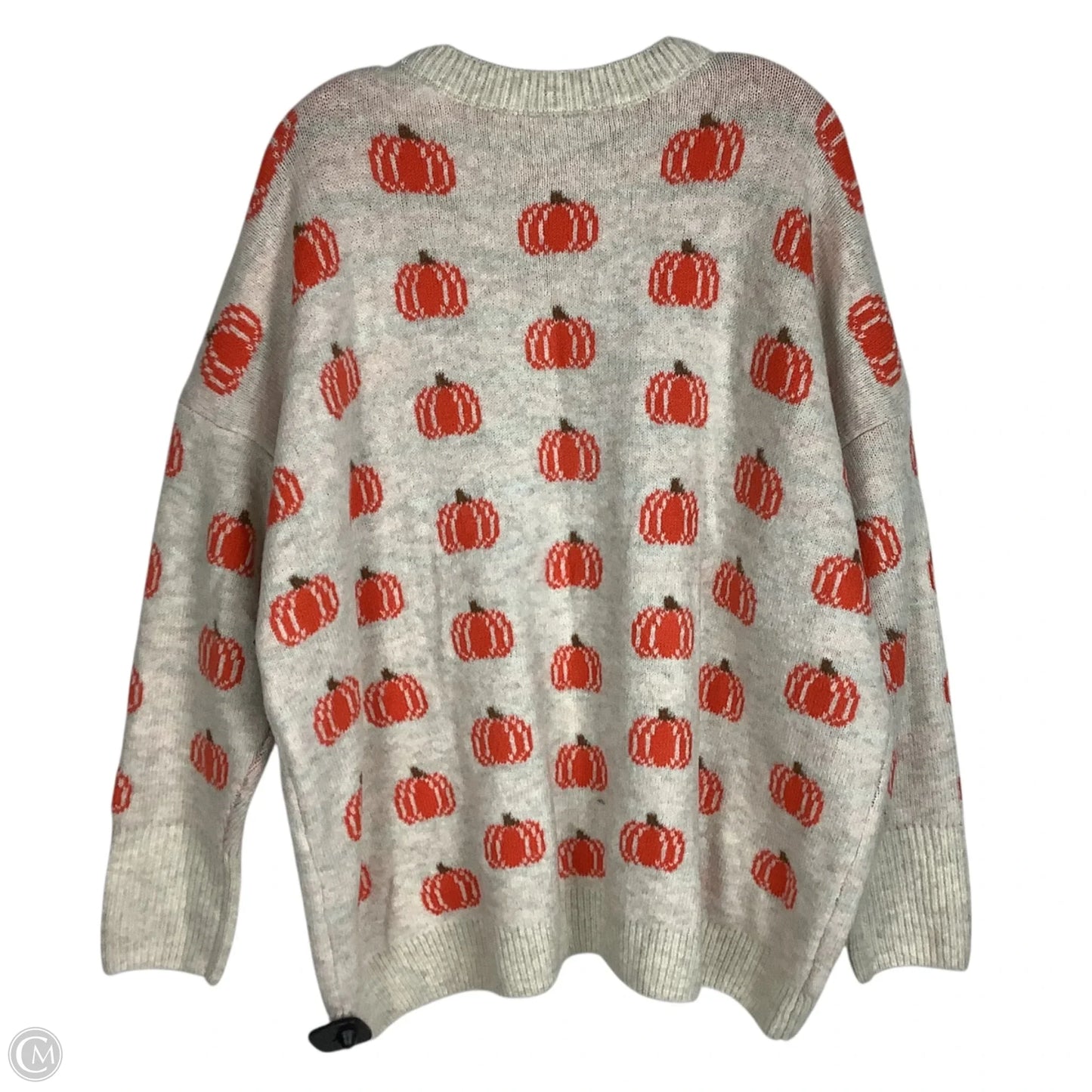 Sweater By Vince Camuto In Orange, Size: Xl