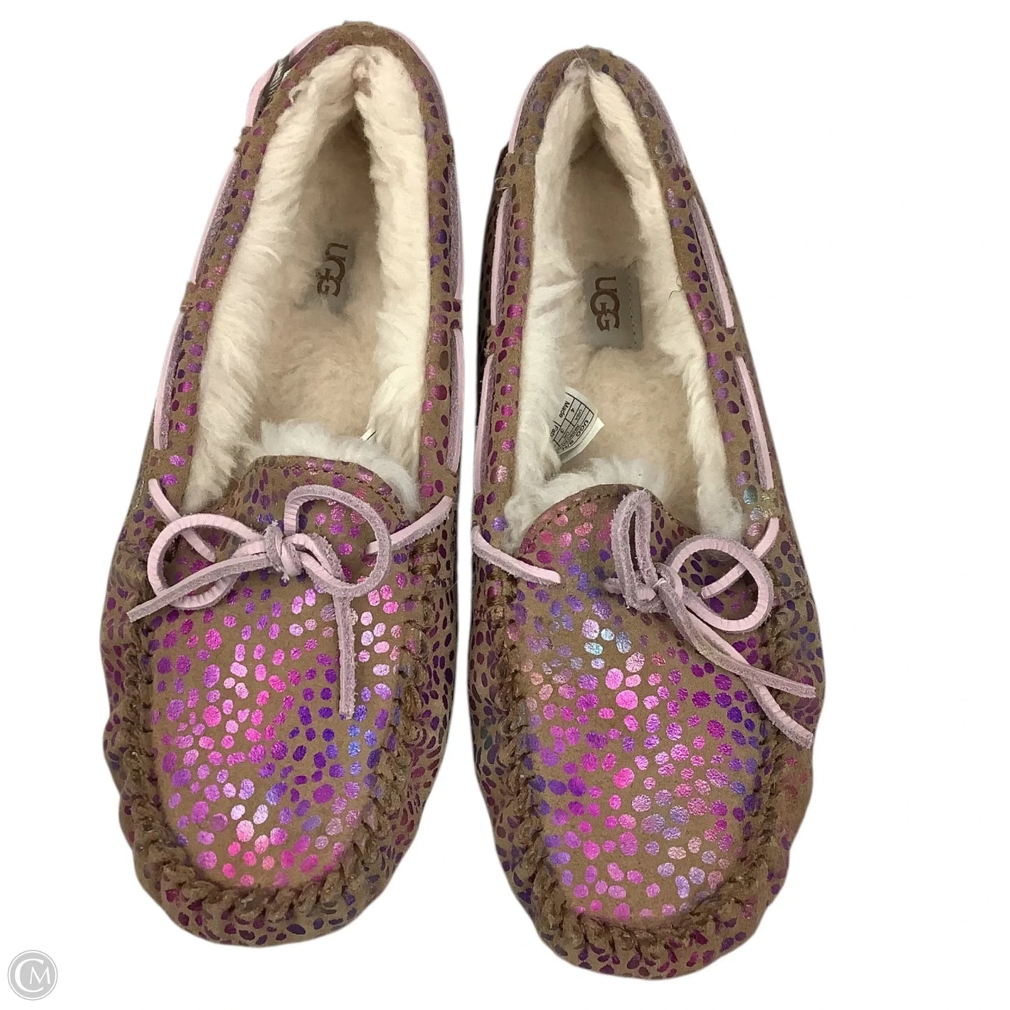 Shoes Designer By Ugg In Pink & Purple, Estimated size 6