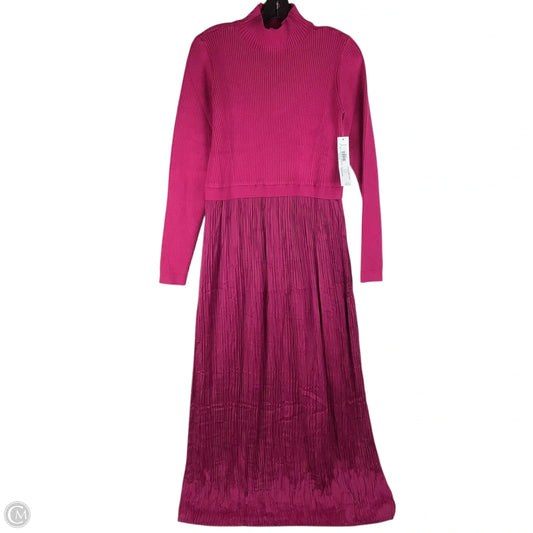 Dress Casual Maxi By Tribal In Pink, Size: L