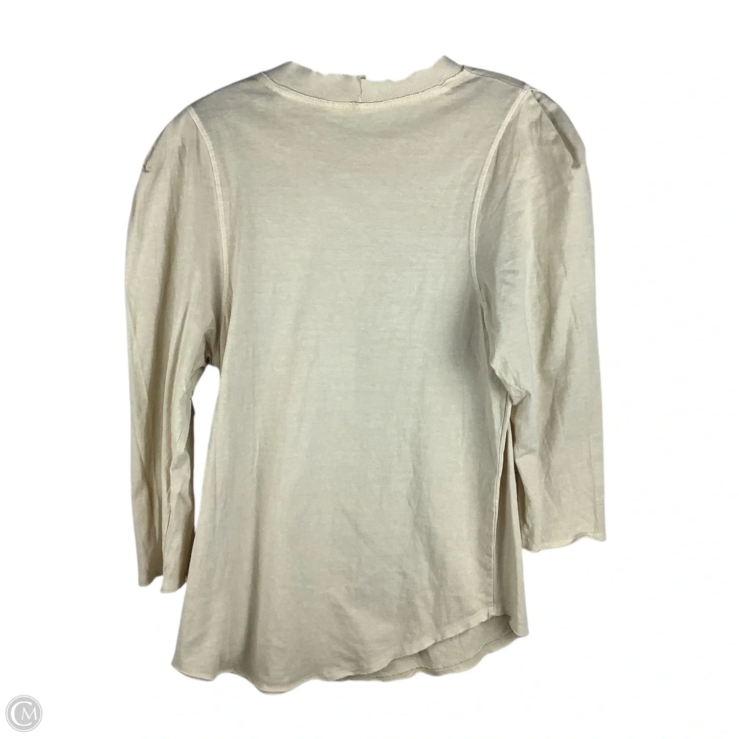 Top Long Sleeve By We The Free In Cream, Size: L