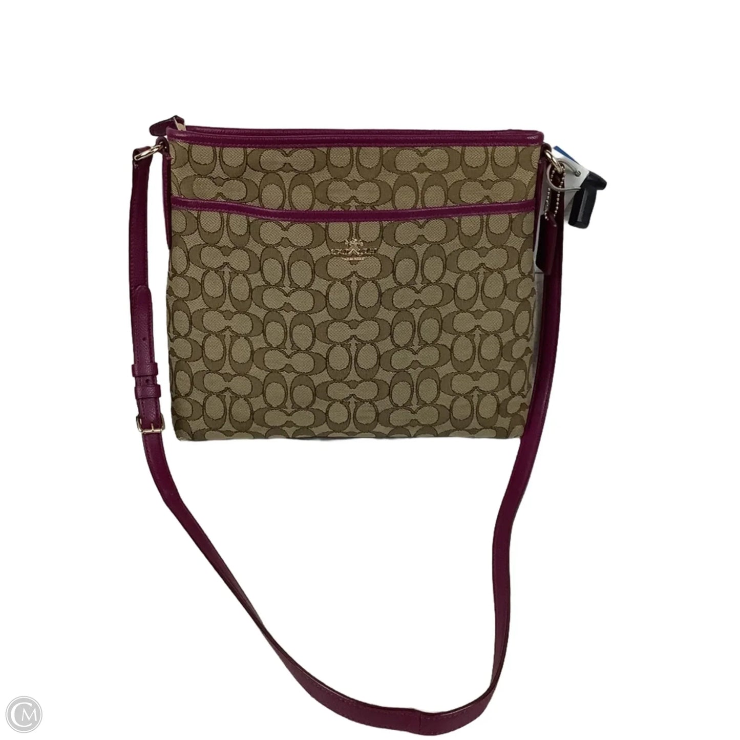 Crossbody Designer By Coach, Size: Medium