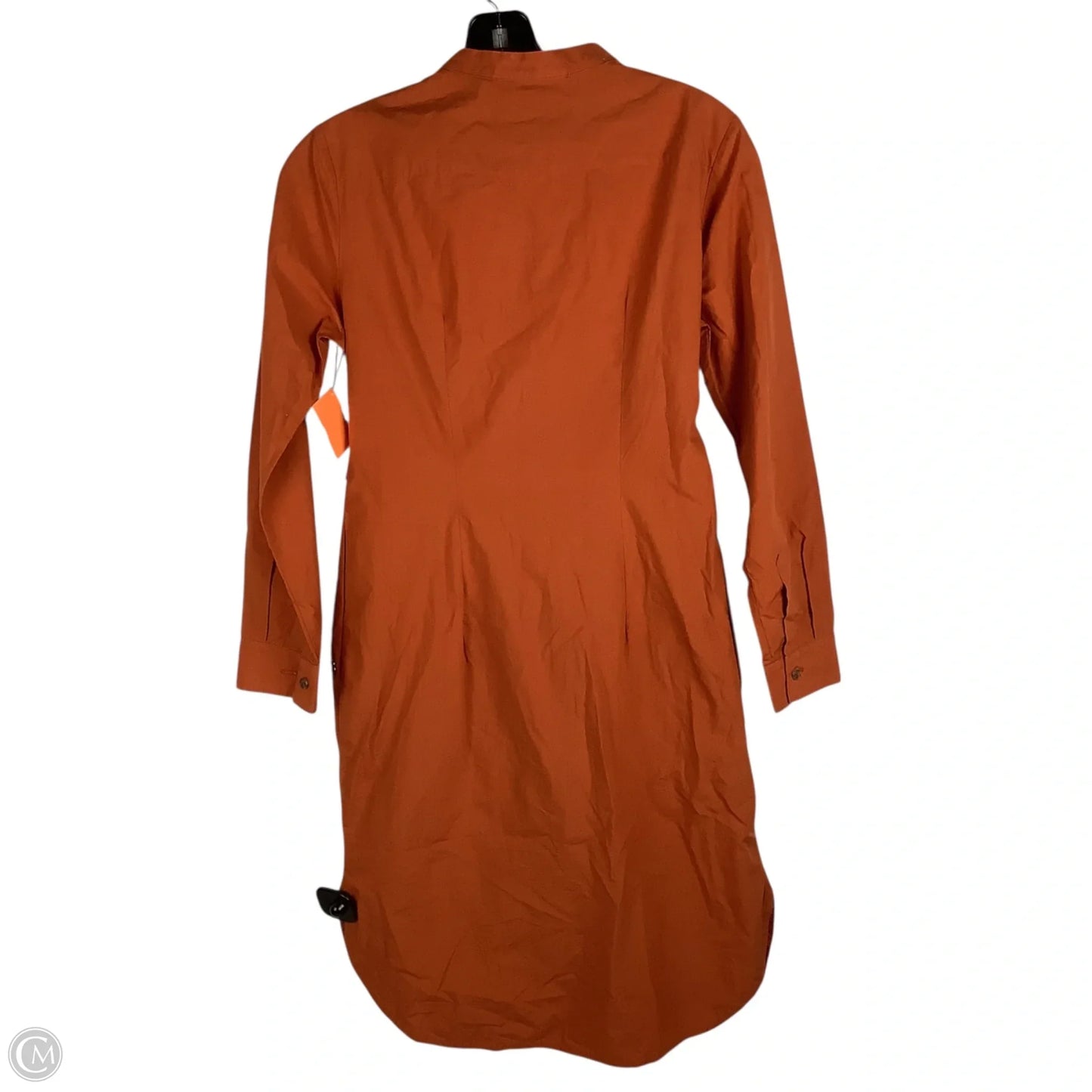 Dress Casual Midi By Cmc In Orange, Size: 2