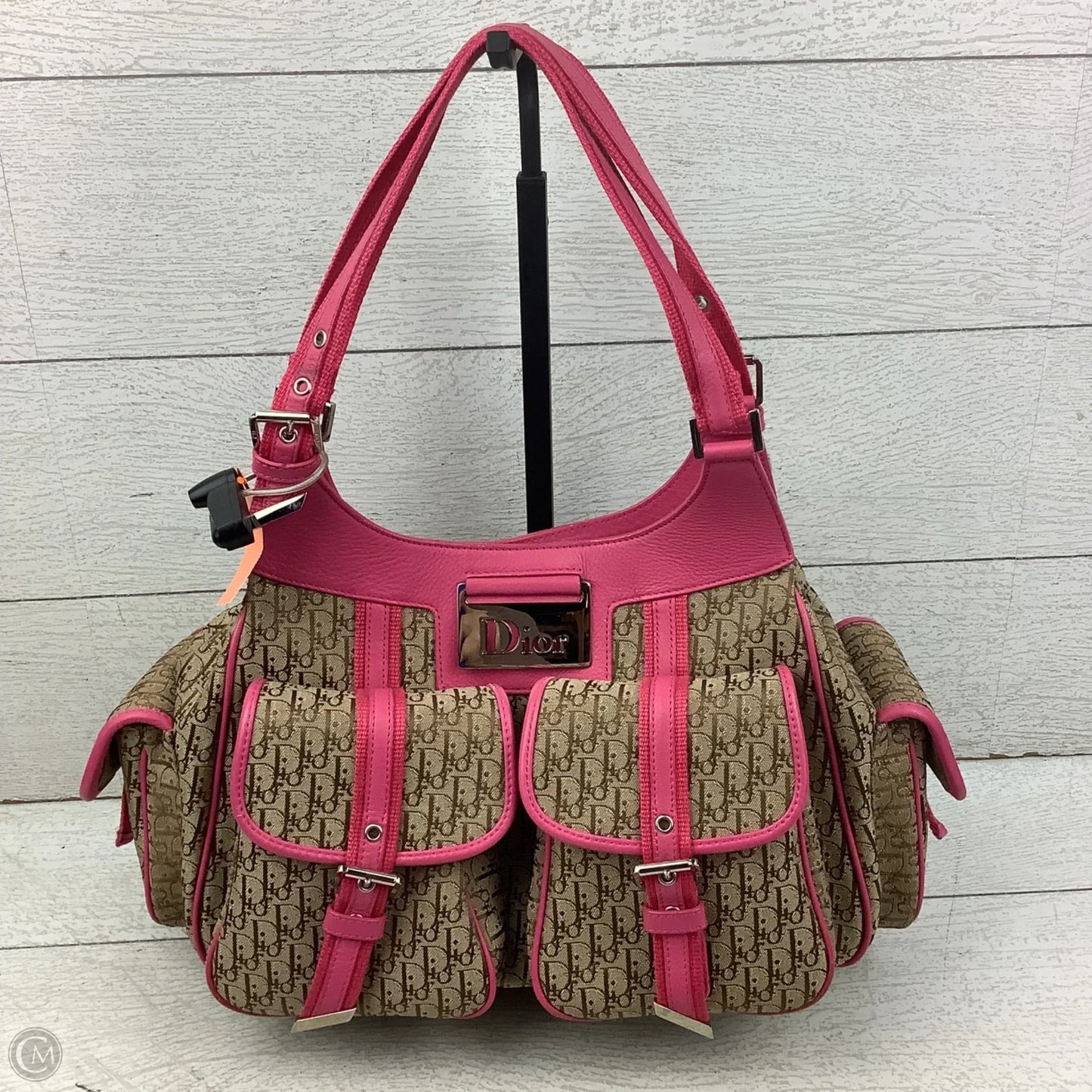 Handbag Luxury Designer By Dior, Size: Medium