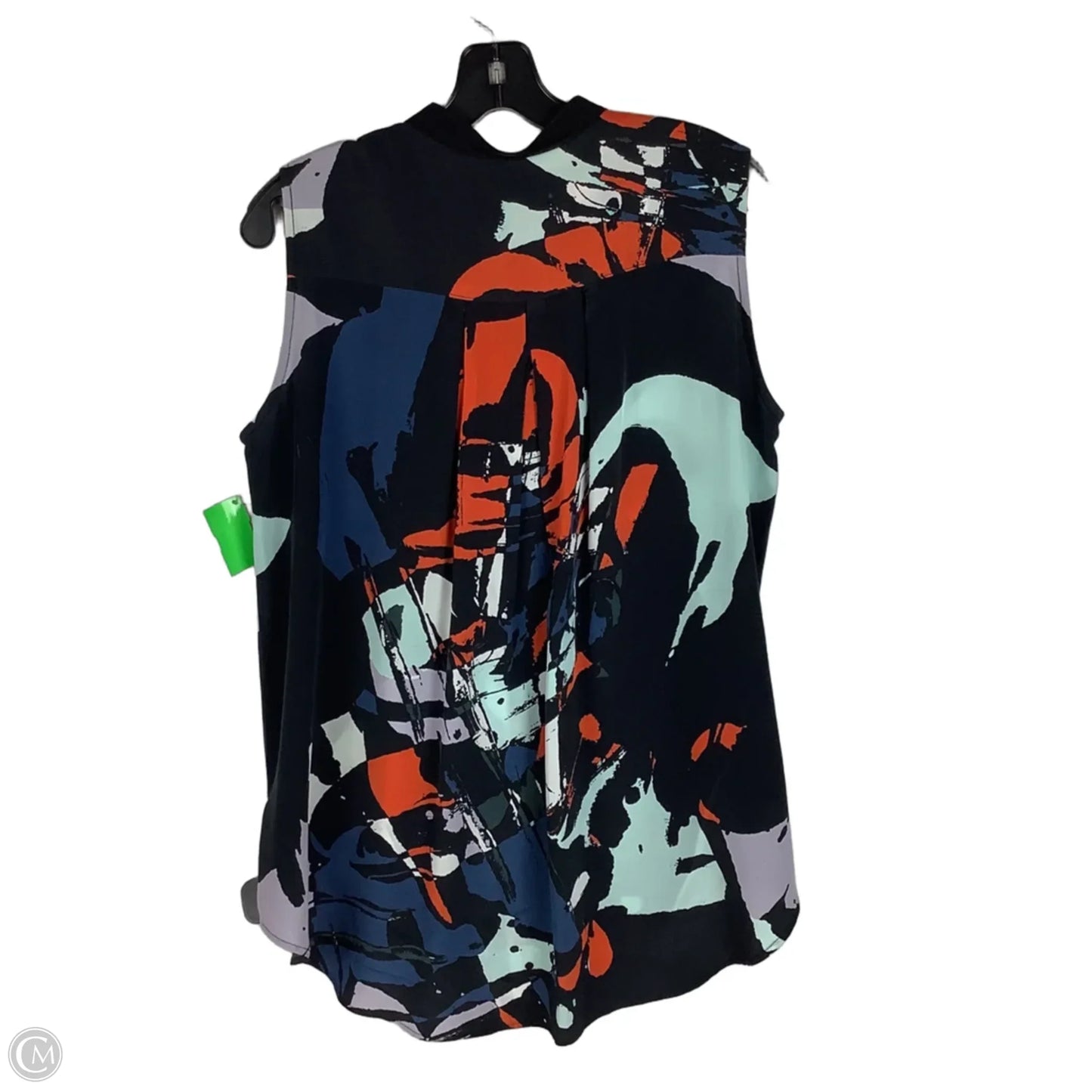 Top Sleeveless By Hunter Bell In Black, Size: S
