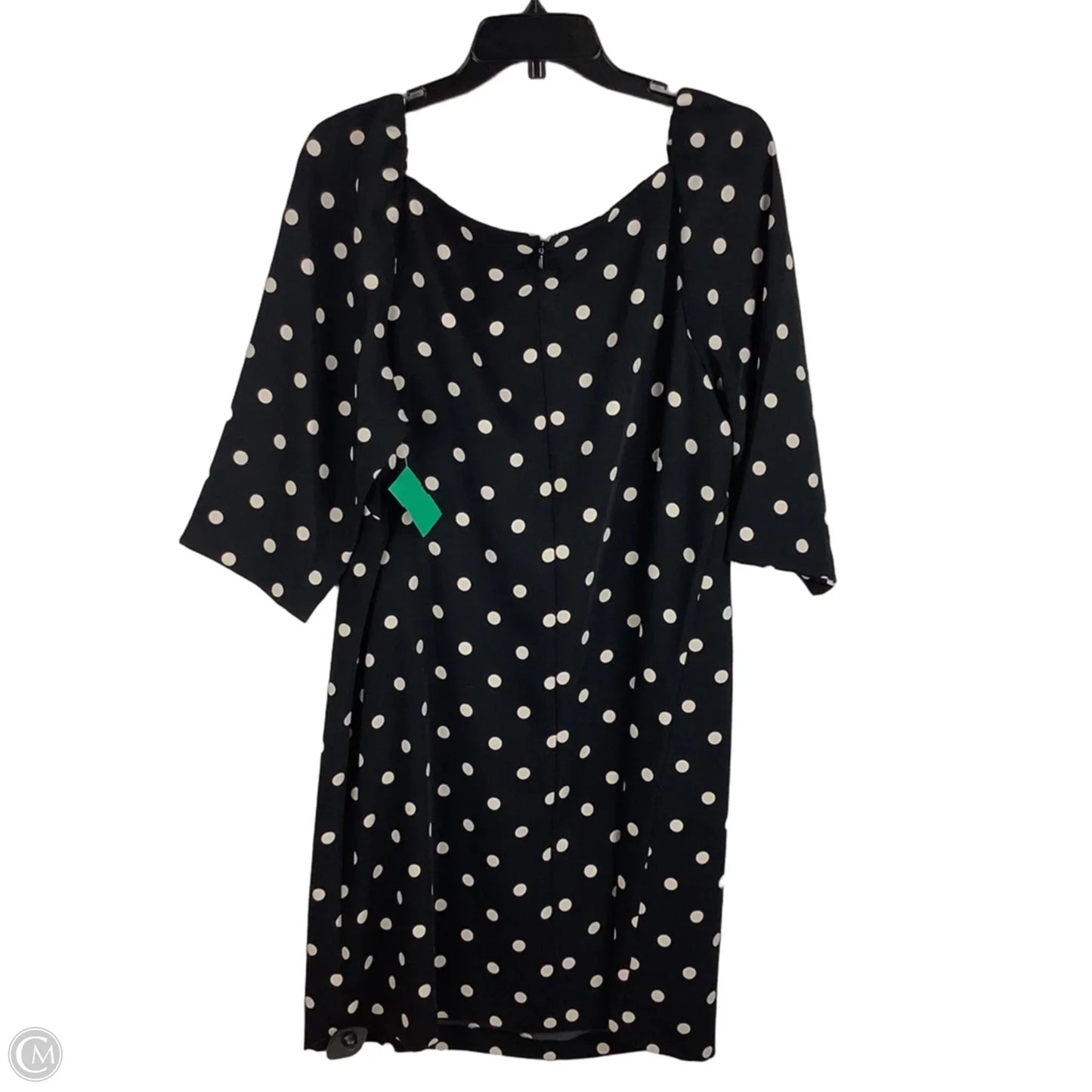 Dress Casual Short By Ann Taylor In Polkadot Pattern, Size: 14