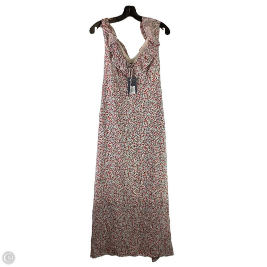 Dress Casual Midi By Universal Thread In Floral Print, Size: M