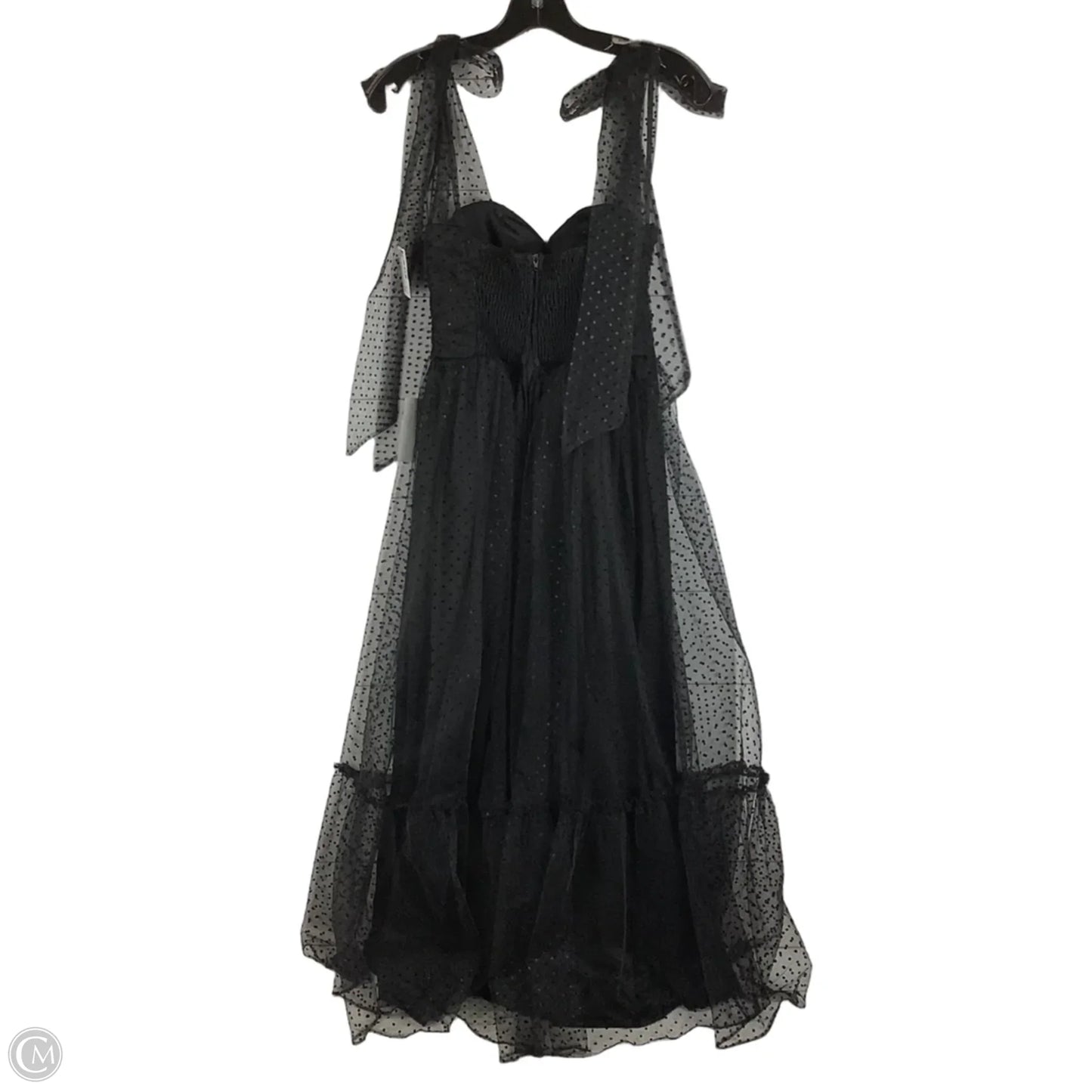Dress Party Midi By Clothes Mentor In Black, Size: 2 (1/2)