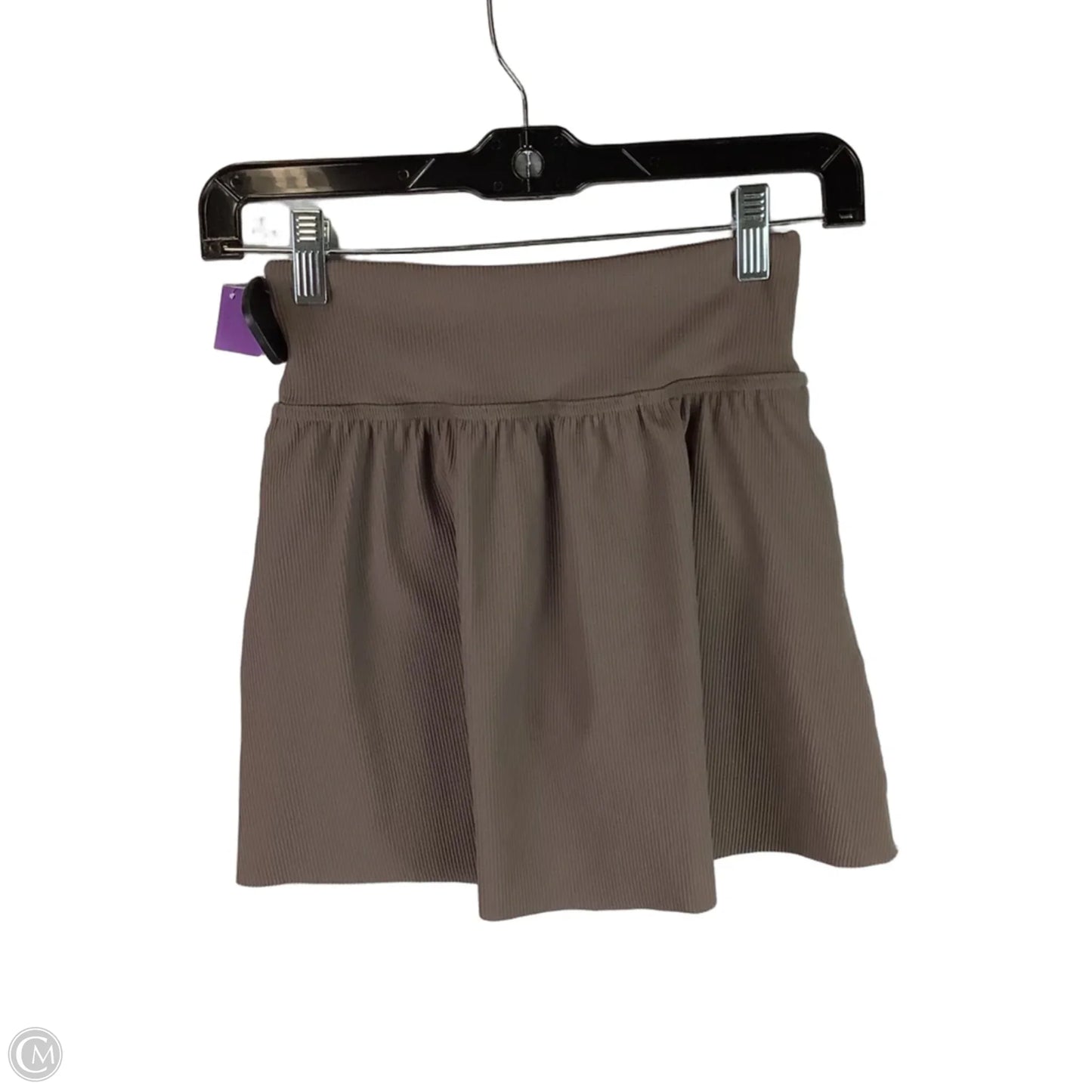 Athletic Skort By Spanx In Brown, Size: Xs