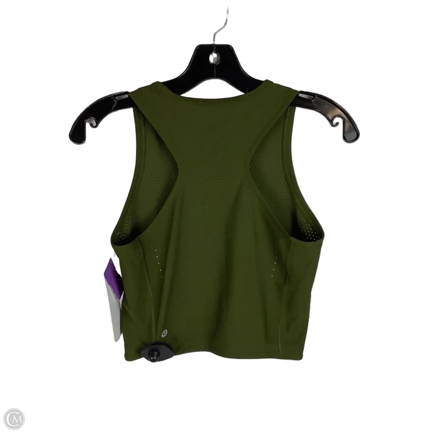 Athletic Tank Top By Lululemon In Green, Size: Estimated 4/6