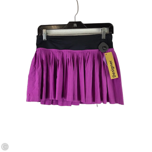 Athletic Skort By Lululemon In Purple, Size: 4