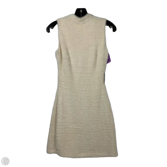 Dress Casual Short By Express In Cream, Size: Xs