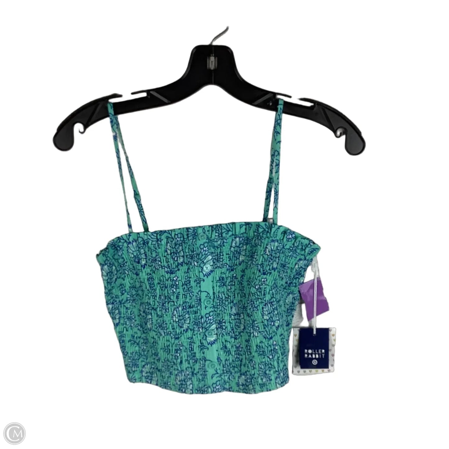Top Sleeveless By Target-designer In Teal, Size: Xs