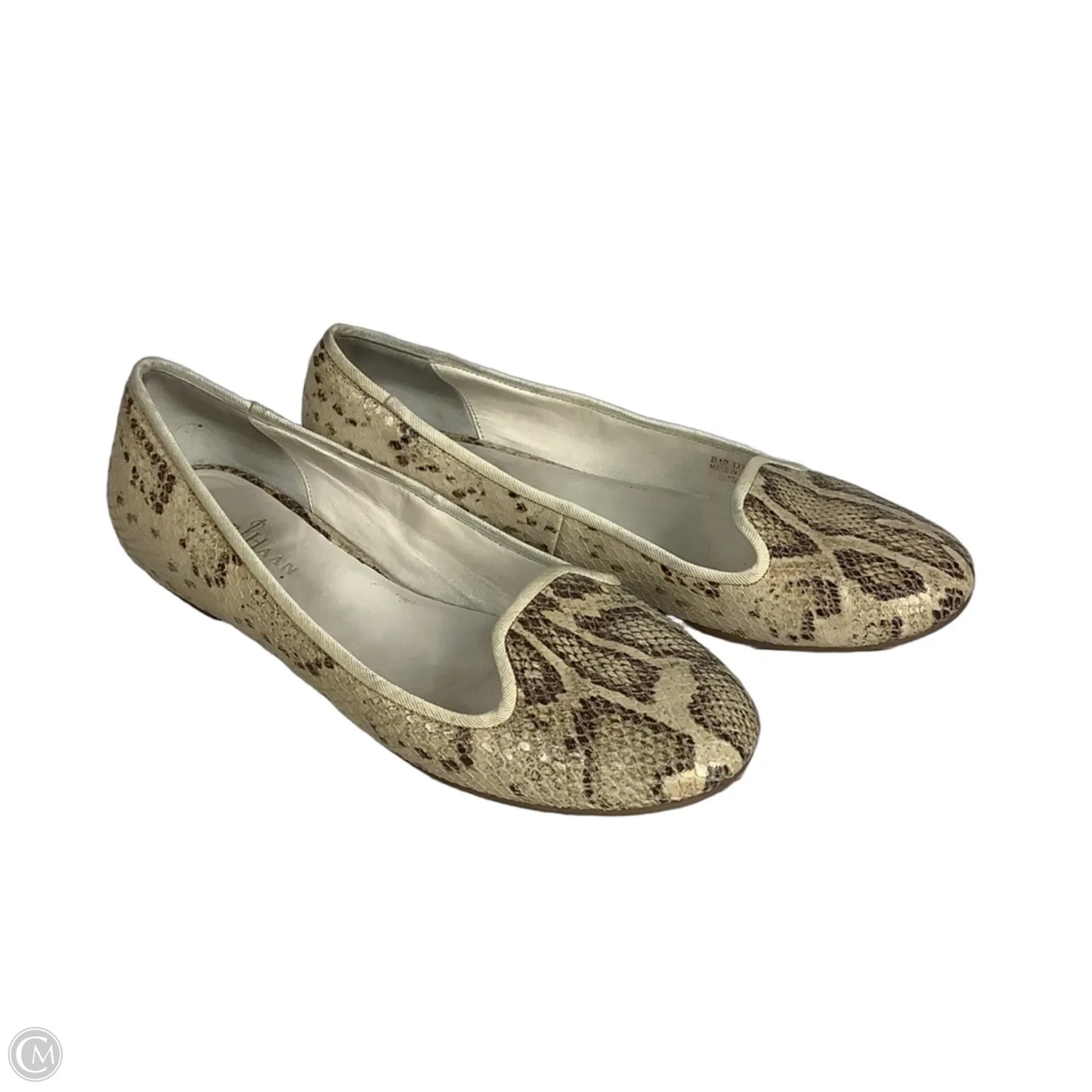 Shoes Flats By Cole-haan In Snakeskin Print, Size: 8