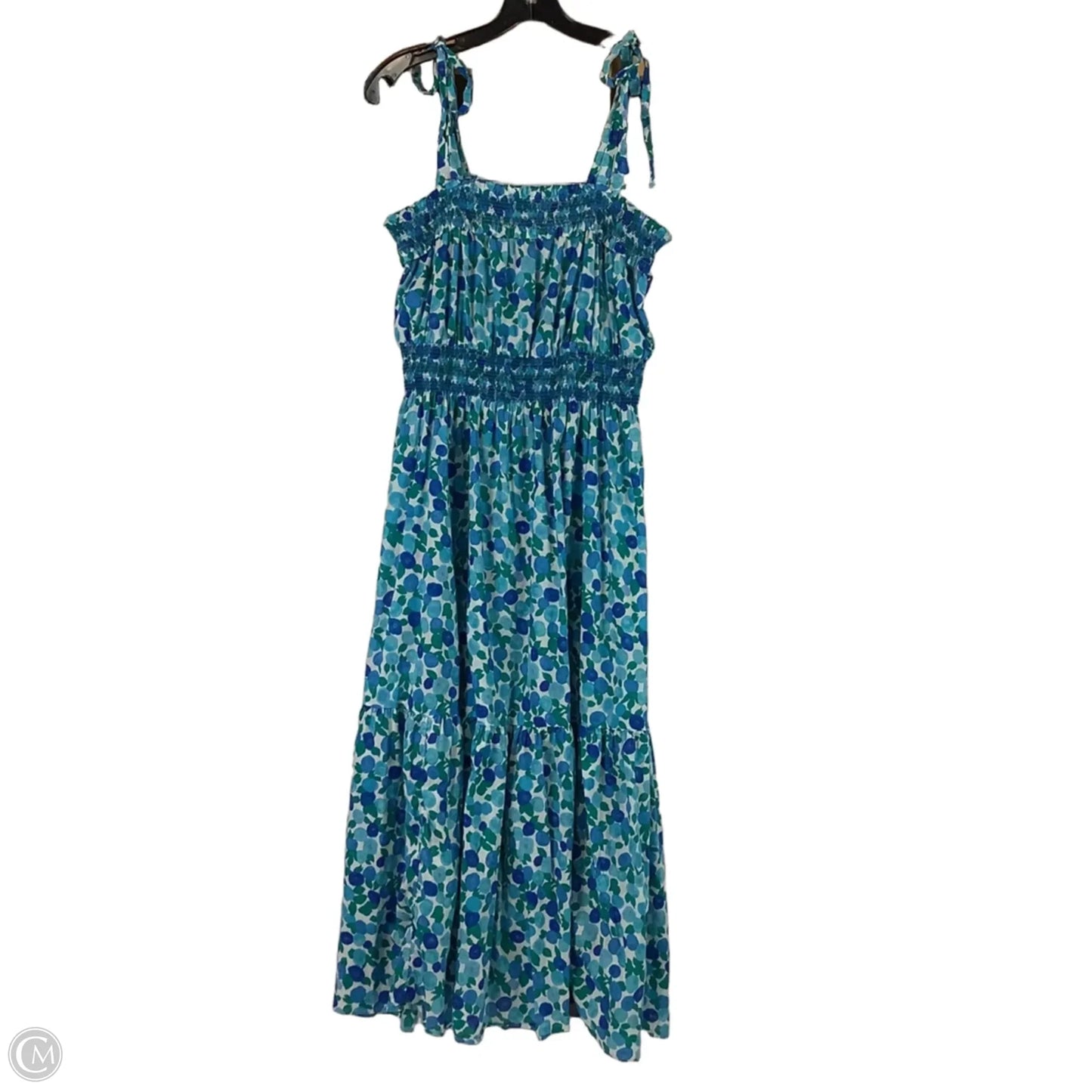 Dress Casual Midi By J. Crew In Blue, Size: S