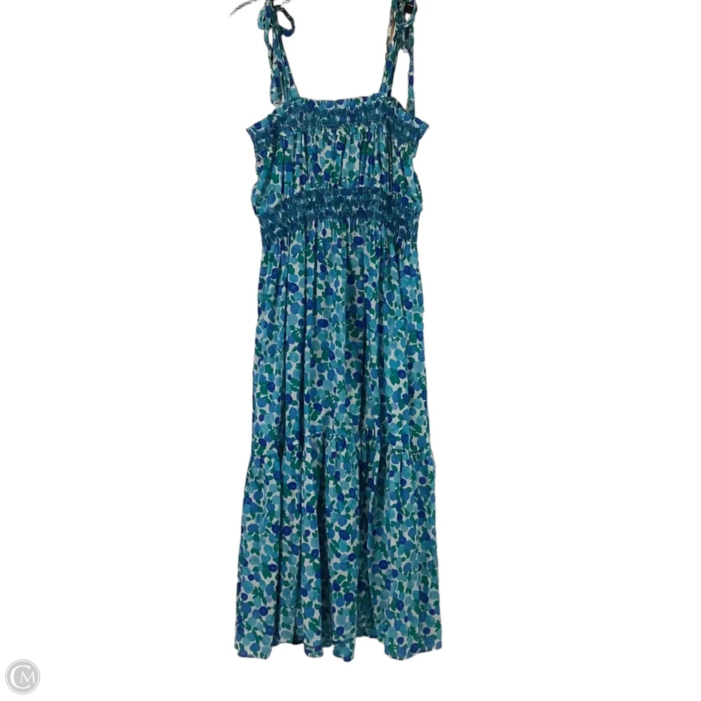 Dress Casual Midi By J. Crew In Blue, Size: S
