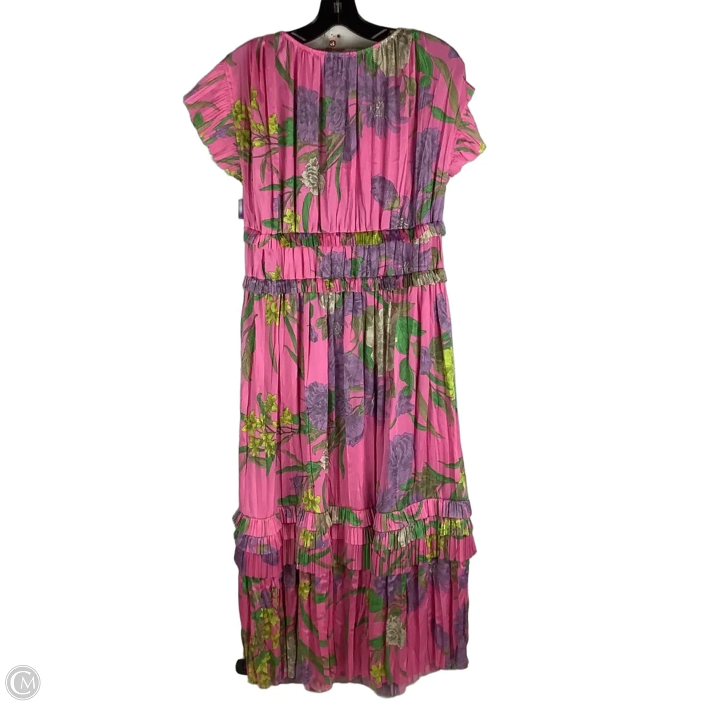 Dress Party Midi By Current Air In Pink, Size: M