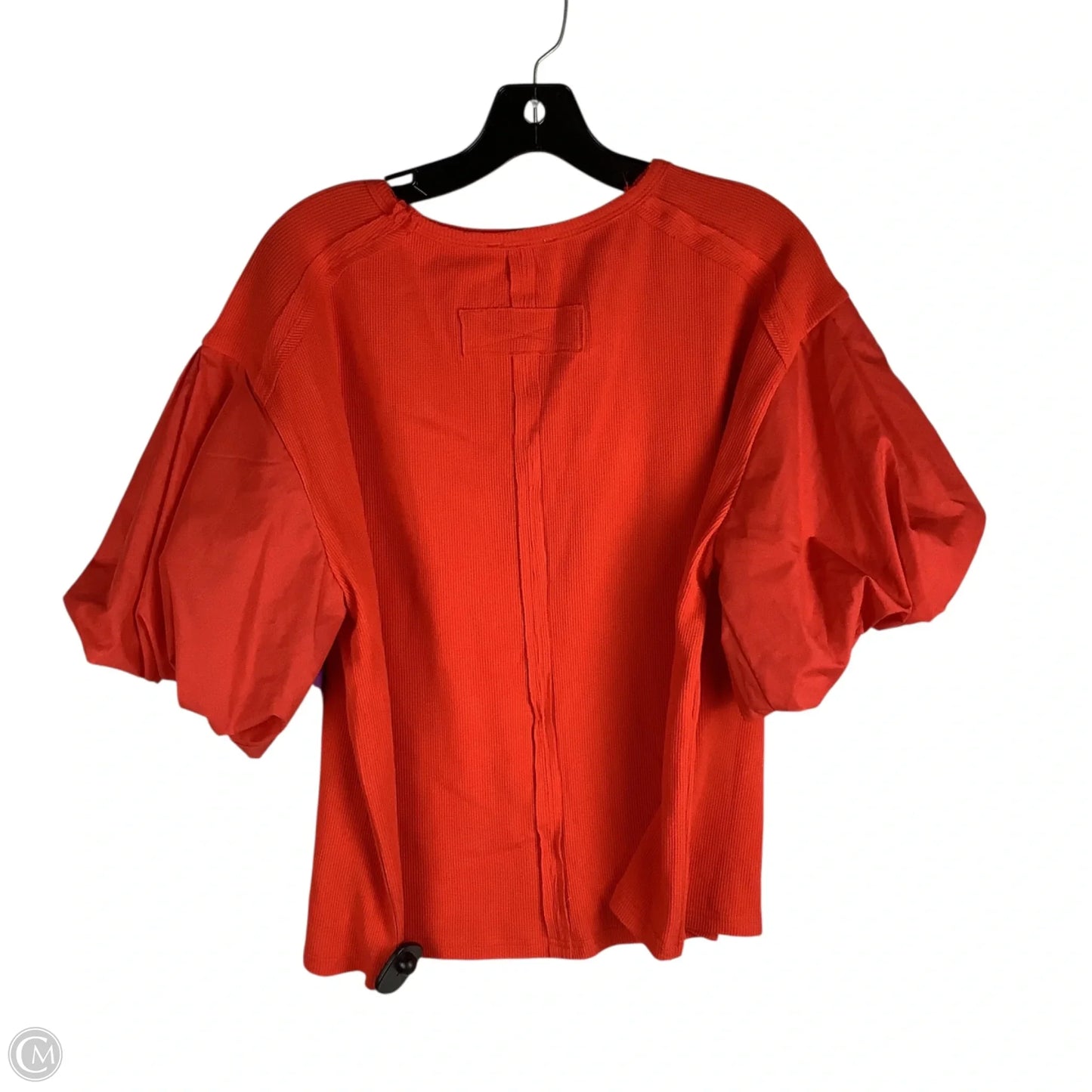 Top Short Sleeve By Entro In Red, Size: M