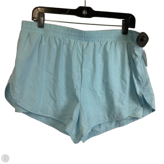 Athletic Shorts By Victorias Secret In Blue, Size: L