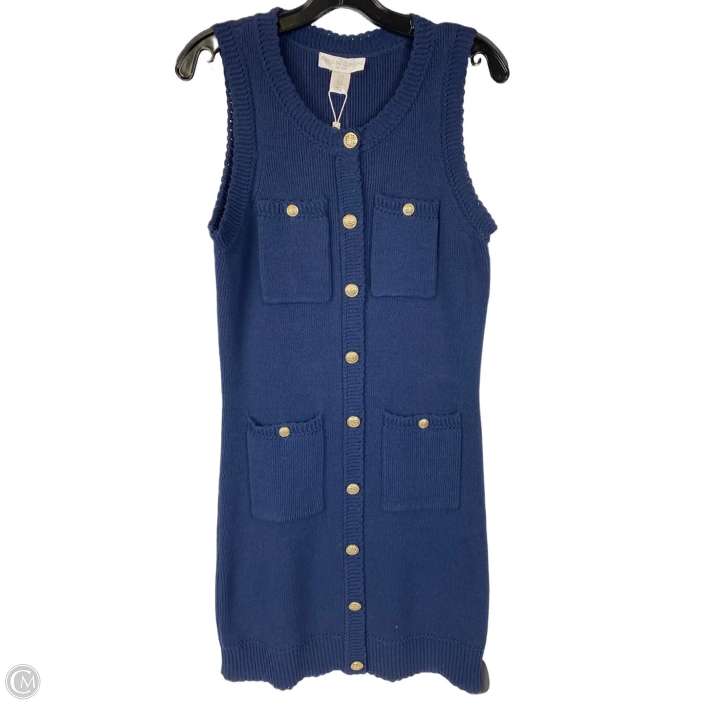 Dress Party Midi By Cmb In Navy, Size: M