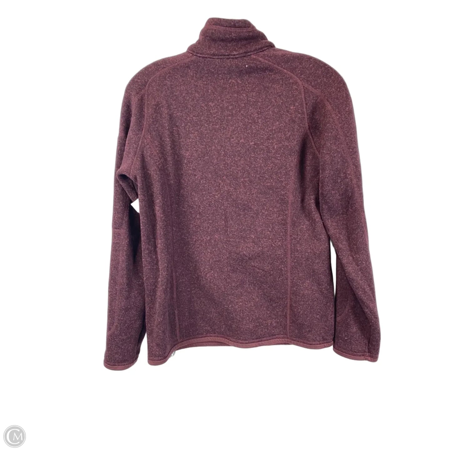 Jacket Fleece By Patagonia In Purple, Size: M