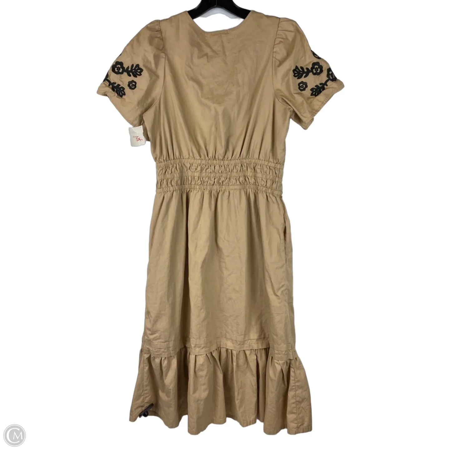 Dress Casual Midi By French Connection In Brown, Size: S