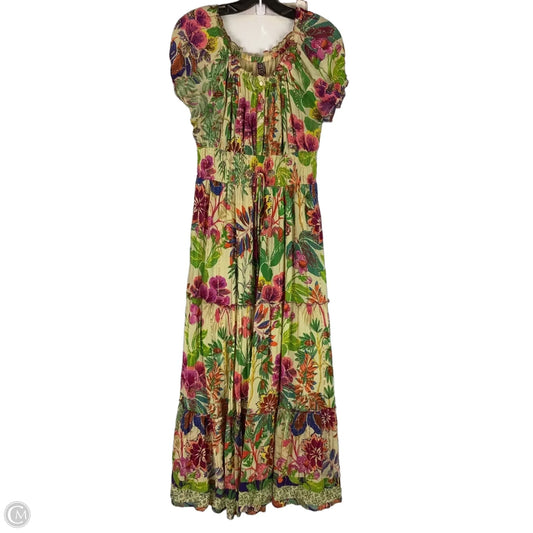 Dress Casual Midi By Clothes Mentor In Multi-colored, Size: L