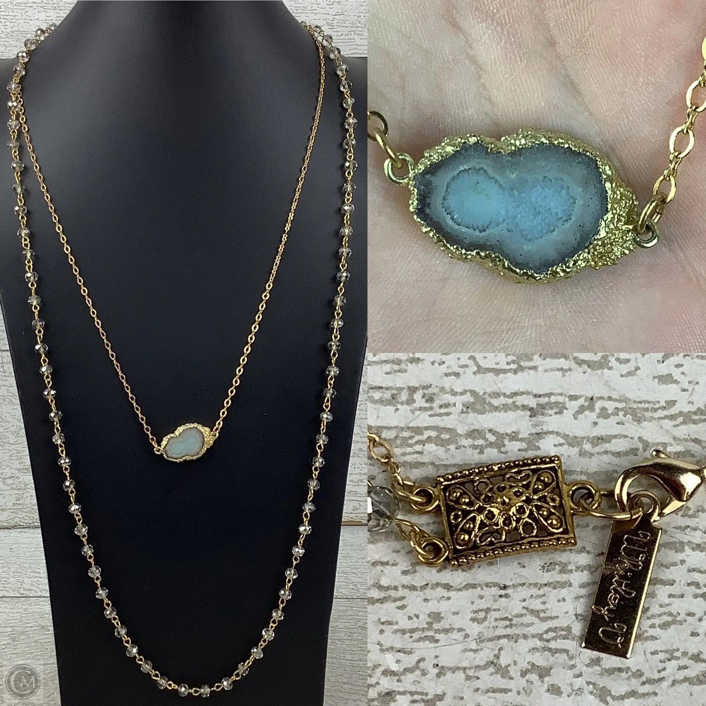 Necklace Layered By Clothes Mentor