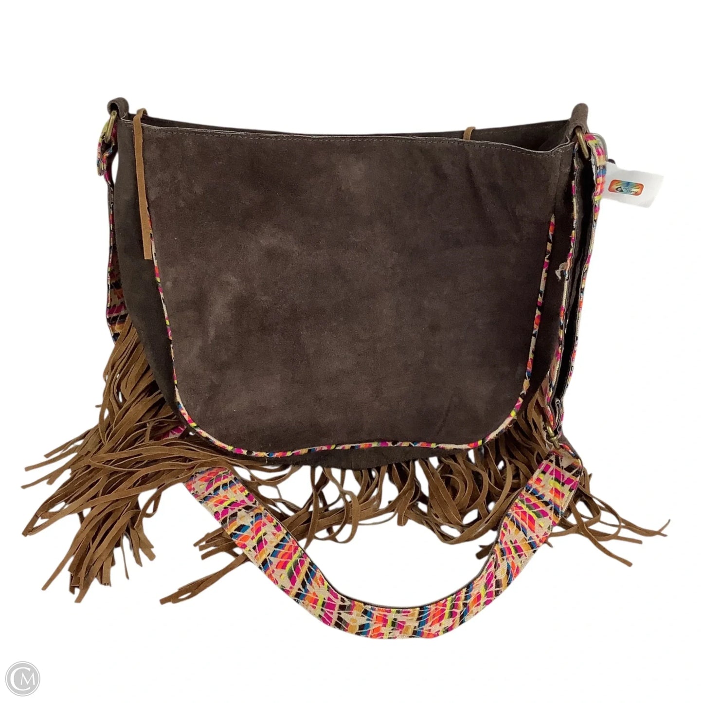 Crossbody Leather By Cmc, Size: Large