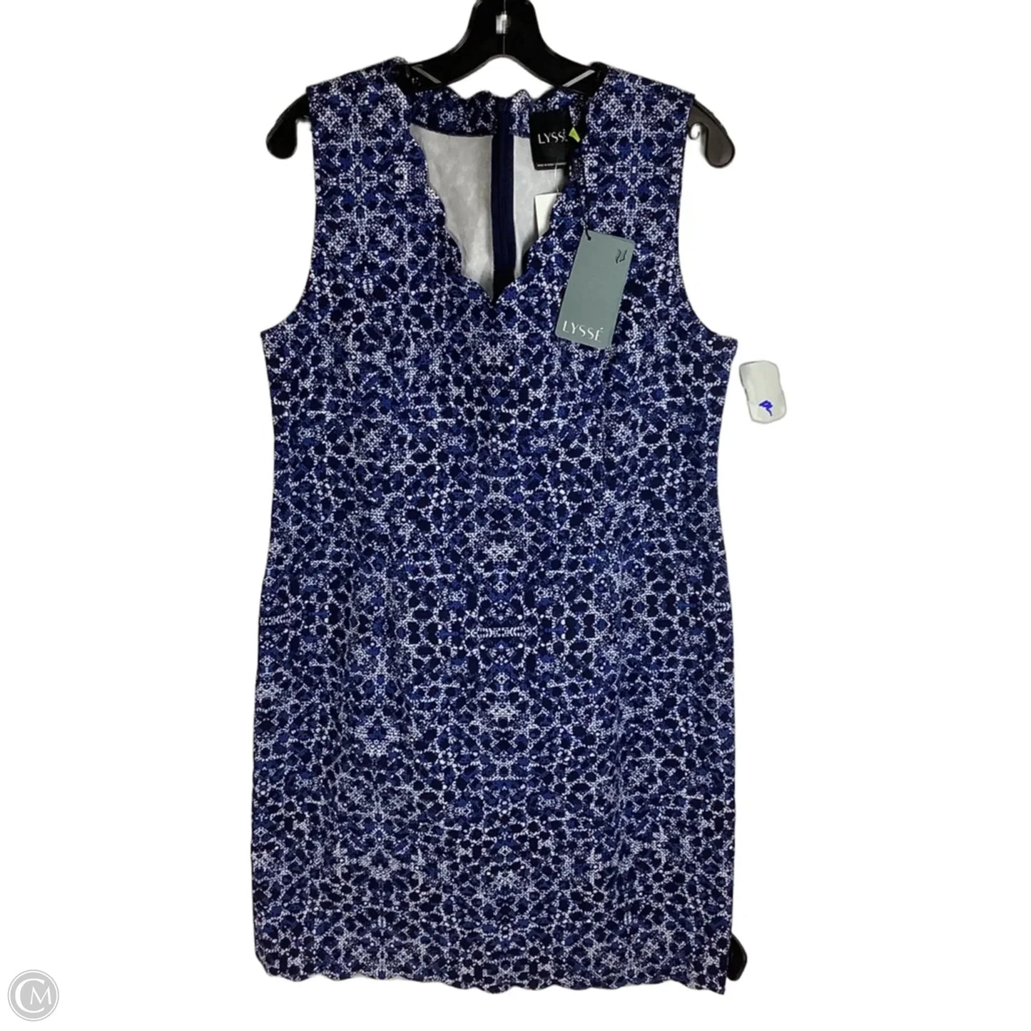 Dress Casual Short By Lysse In Blue, Size: L