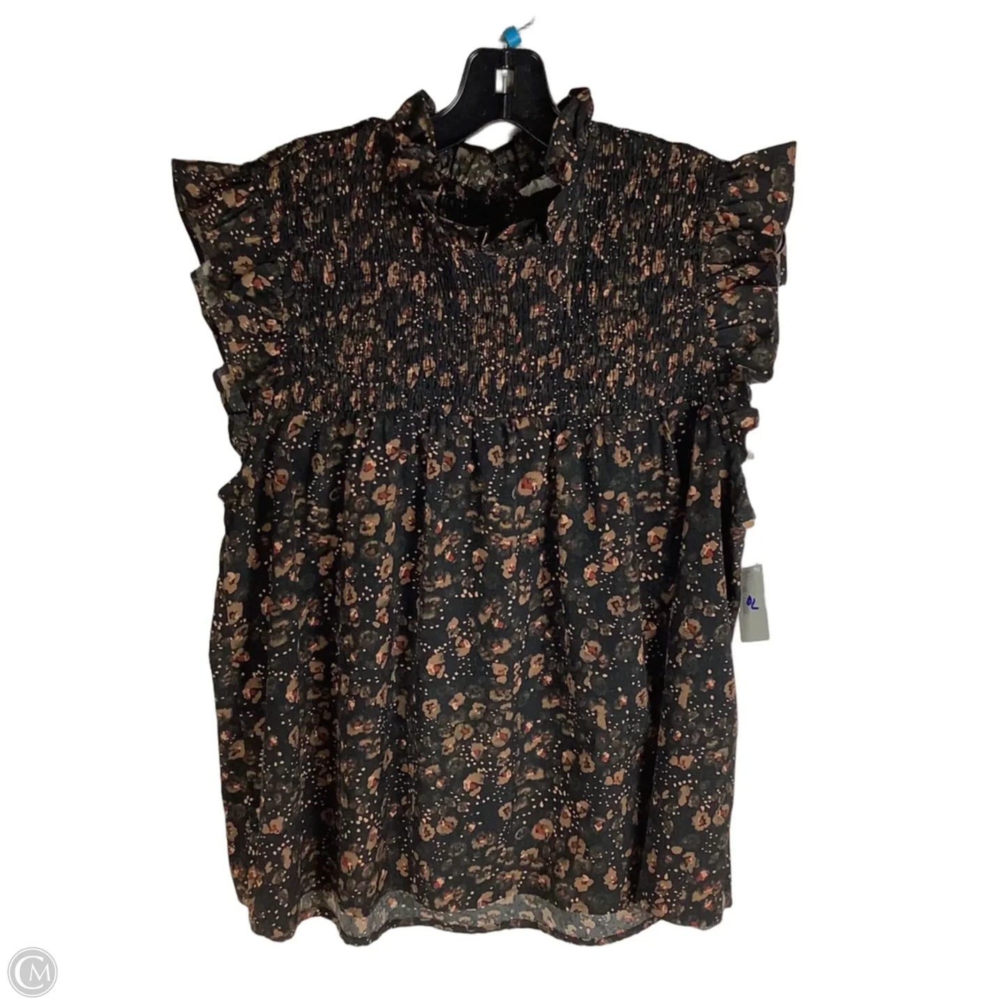 Top Sleeveless By Thml In Black, Size: L