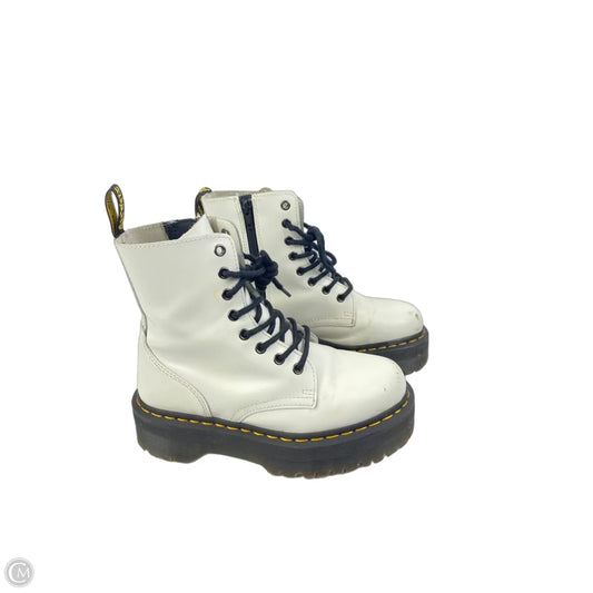 Boots Designer By Dr Martens In White, Size: 7