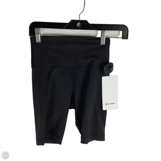Athletic Shorts By Lululemon In Black, Size: 4