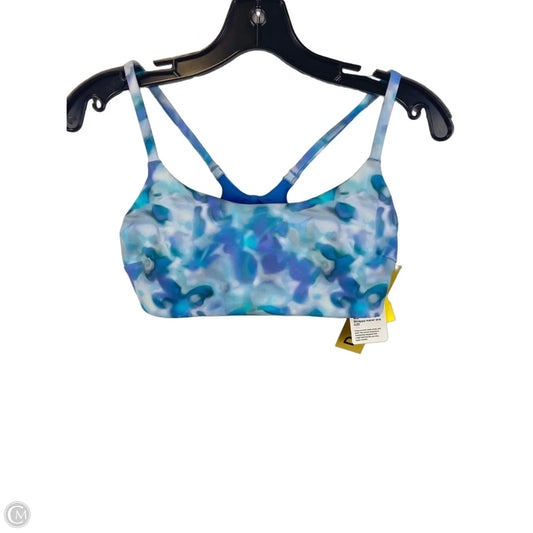 Athletic Bra By Lululemon In Blue, Size: 6