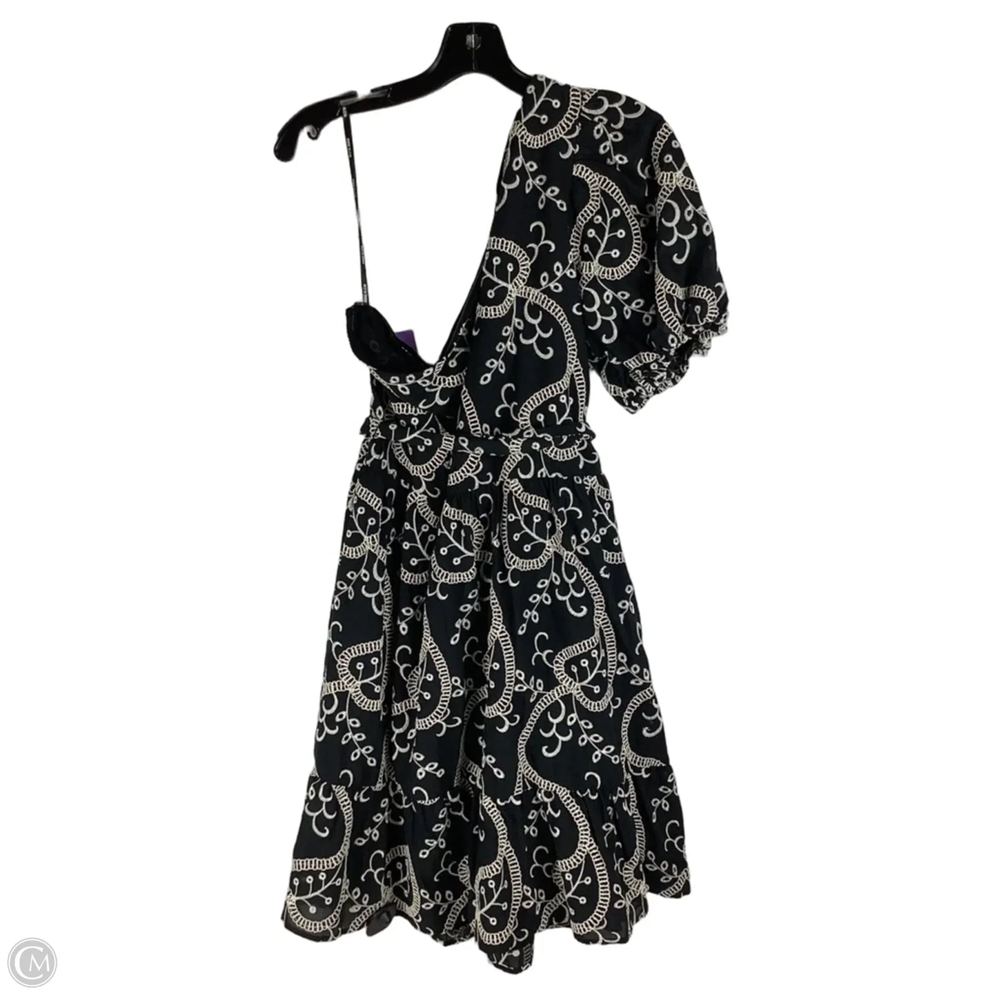 Dress Party Short By Anne Klein In Black & White, Size: 16