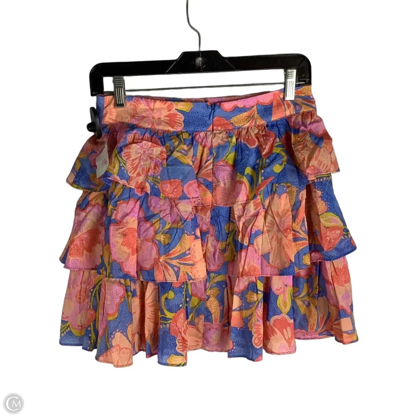 Skirt Mini & Short By Olivaceous In Tropical Print, Size: M