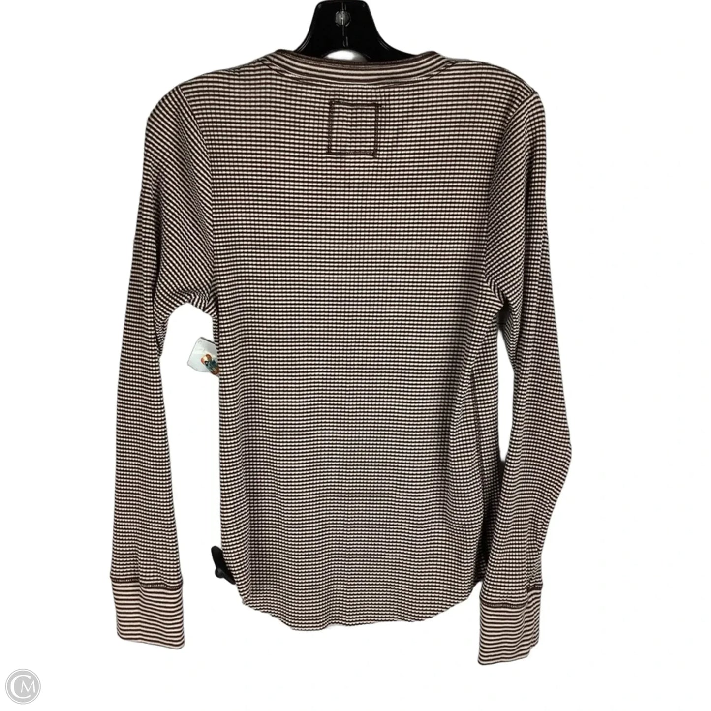 Top Long Sleeve By Aerie In Brown, Size: Xl