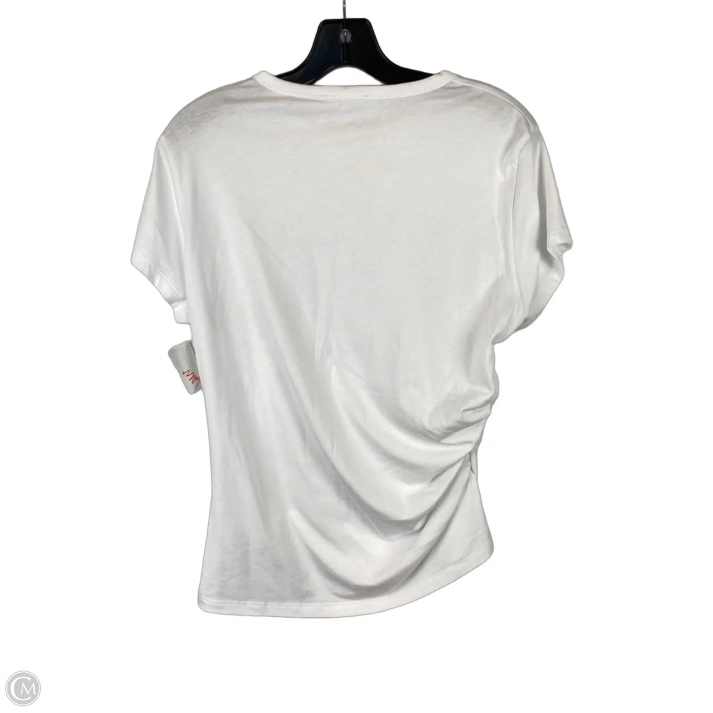 Top Short Sleeve By Madewell In White, Size: M